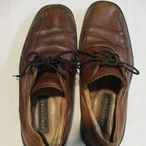 Structure Brown Formal Tie Up Shoes